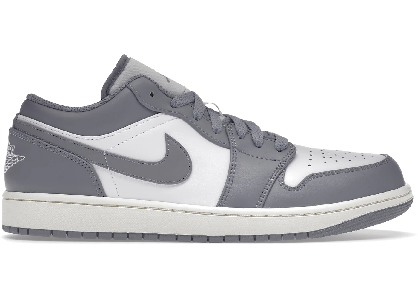 Air Jordan 1 Low Vintage Stealth Grey Men's - 553558-053