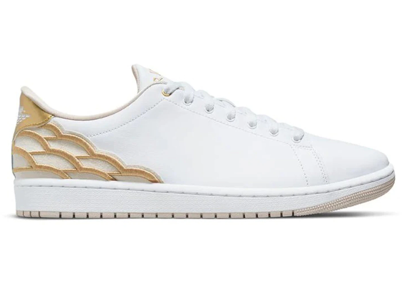 Jordan 1 Centre Court White Gold Men's - DQ8577-100