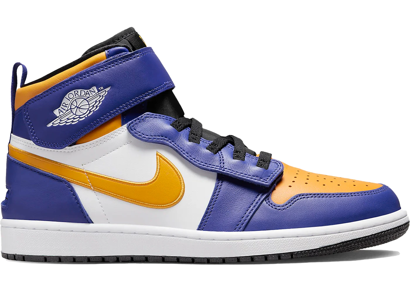 Jordan 1 High FlyEase Lakers Men's - CQ3835-517