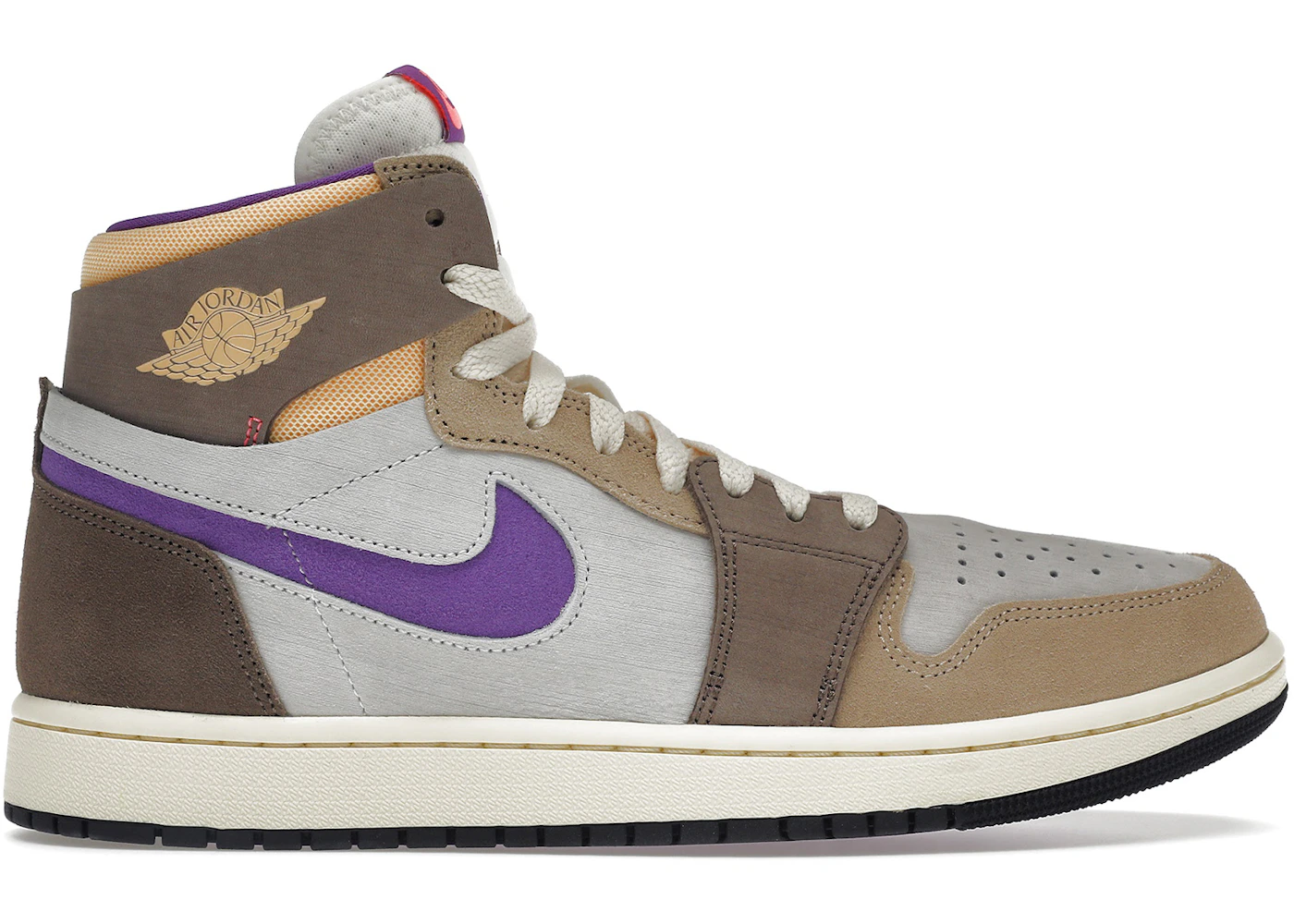 Jordan 1 High Zoom Air CMFT 2 Palomino Wild Berry Men's - DV1307-205