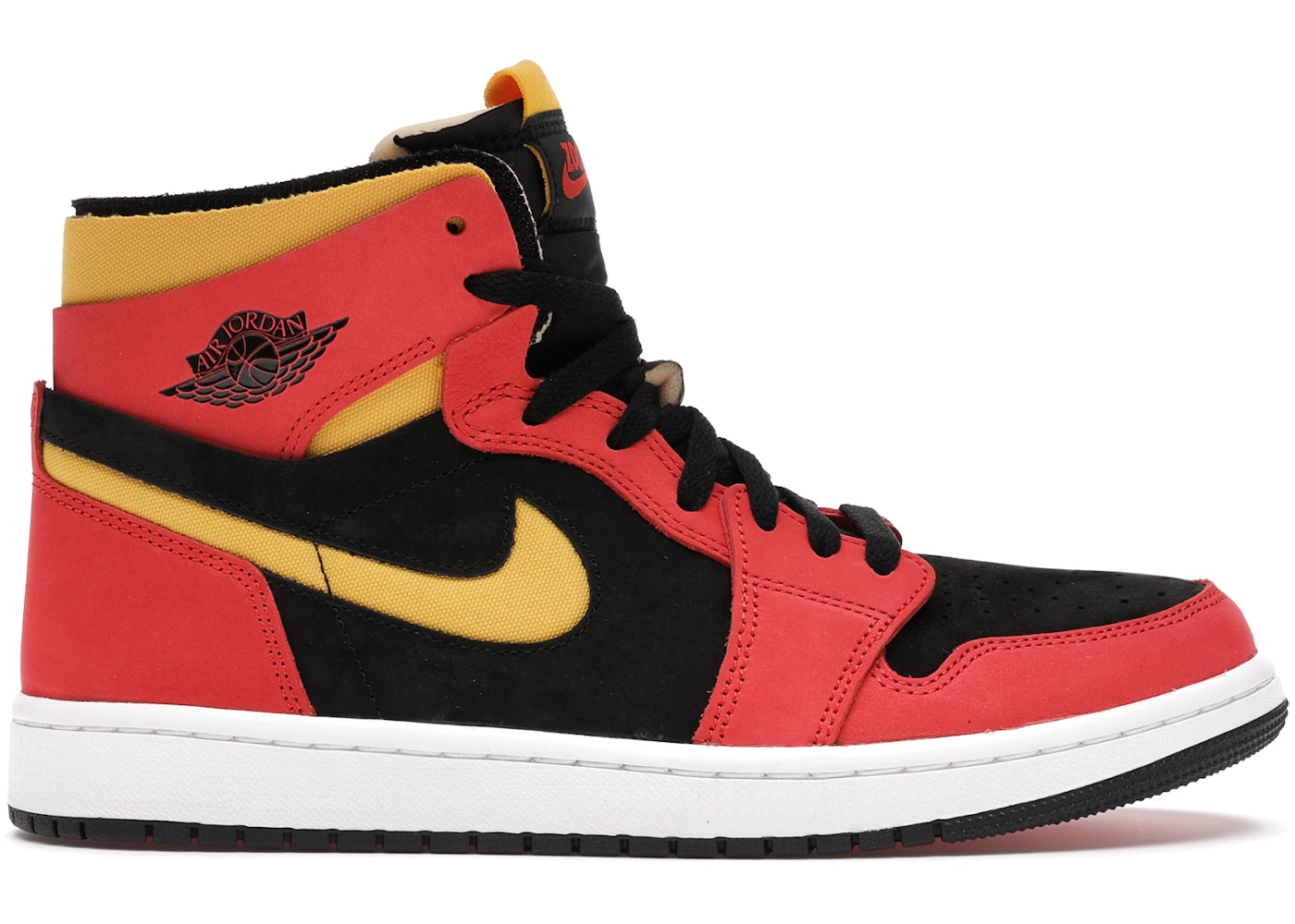 Jordan 1 High Zoom Air CMFT Black Chile Red Men's - CT0978-006