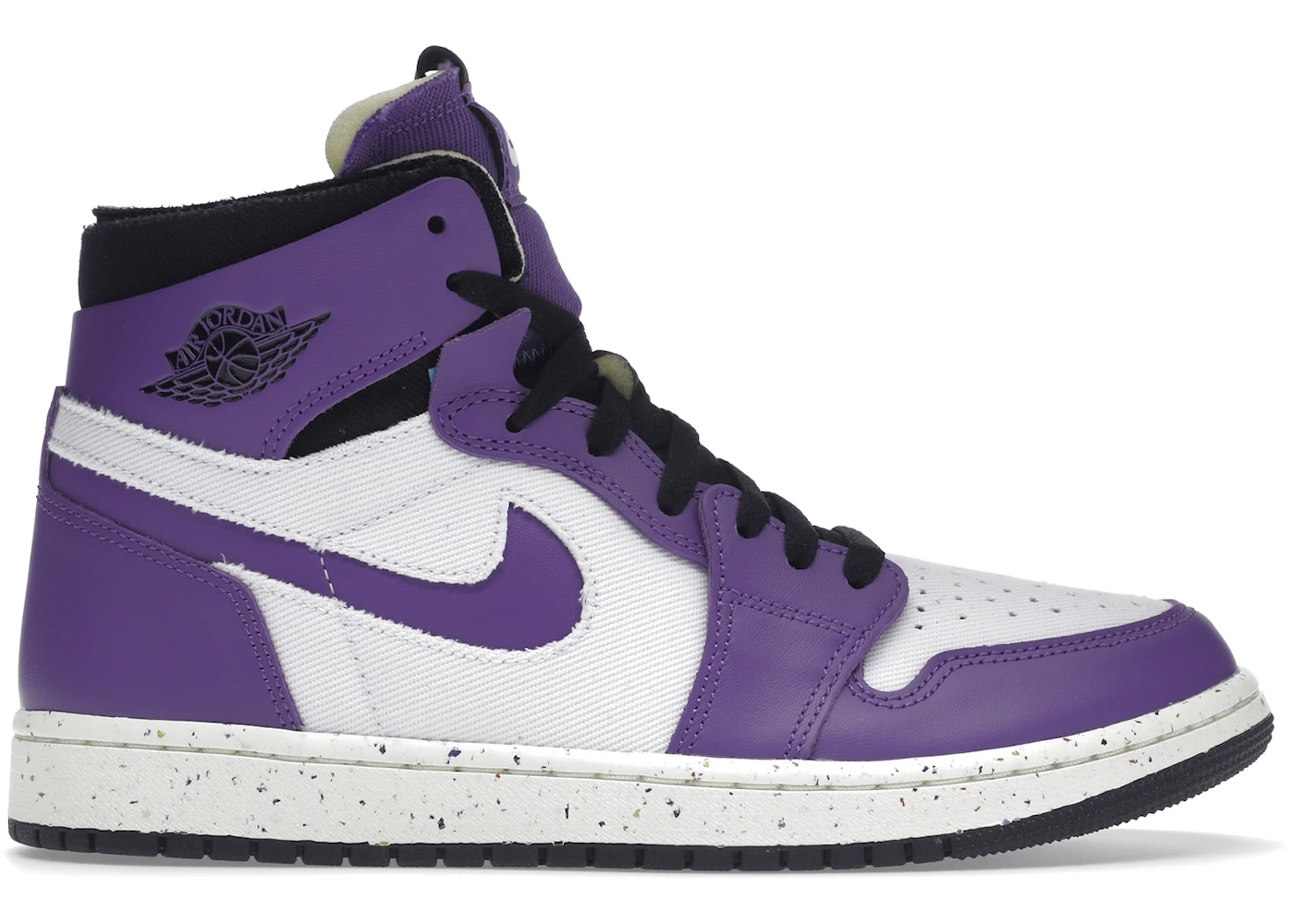 Jordan 1 High Zoom Air CMFT Crater Purple Men's - CT0978-501