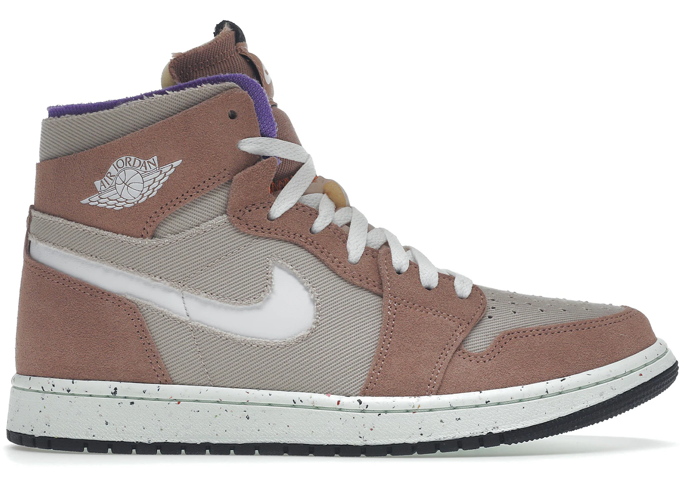 Jordan 1 High Zoom Air CMFT Fossil Stone Men's - CT0978-201