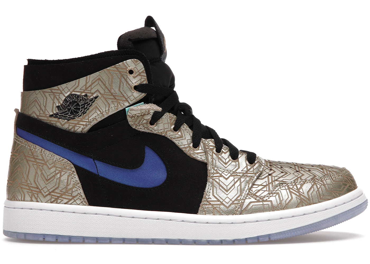 Jordan 1 High Zoom Air CMFT Gold Laser Men's - DQ0659-700