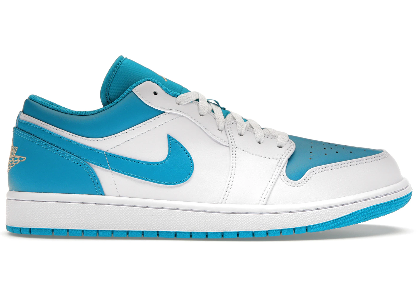 Jordan 1 Low Aquatone Men's - 553558-174
