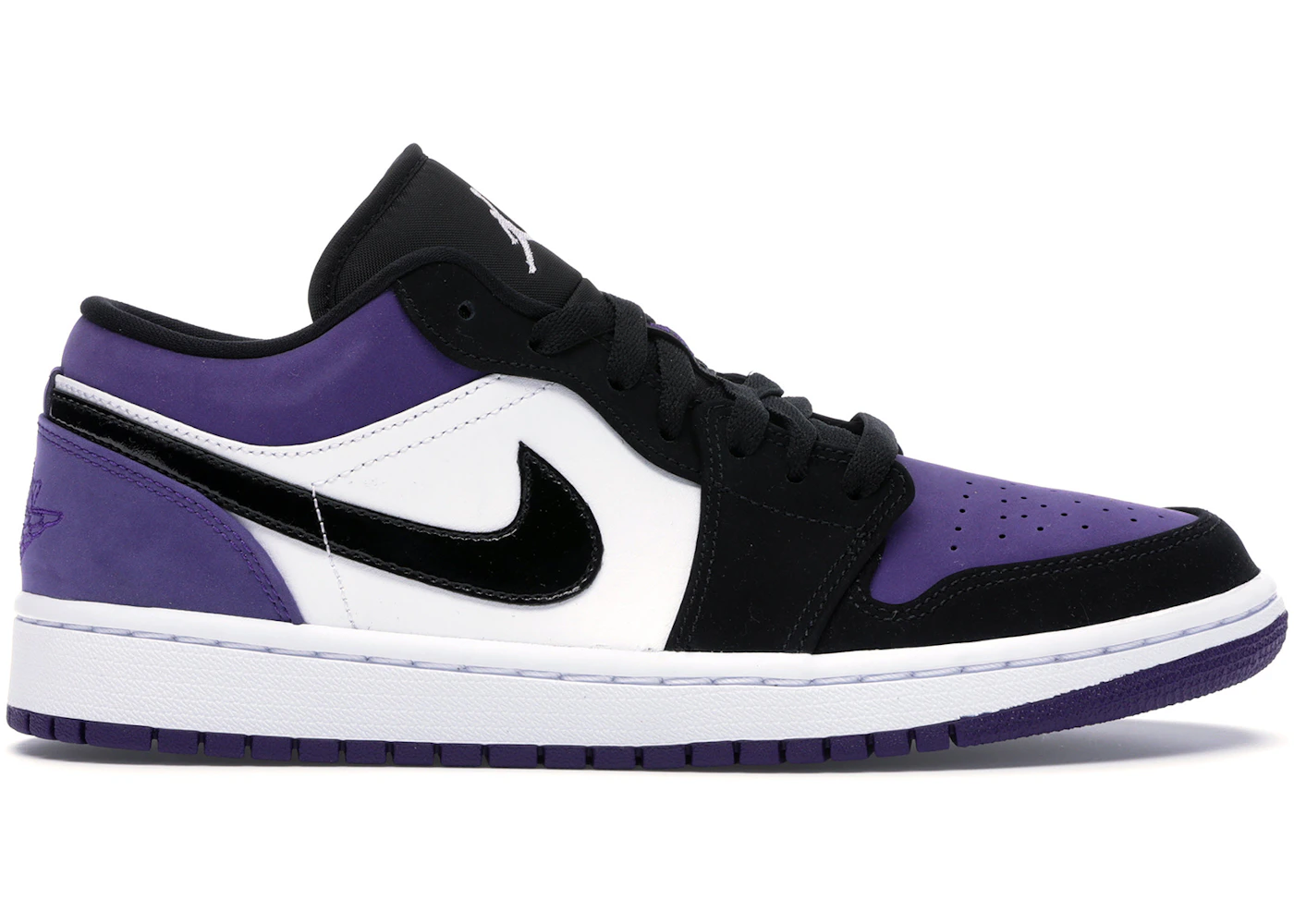 Jordan 1 Low Court Purple Men's - 553558-125