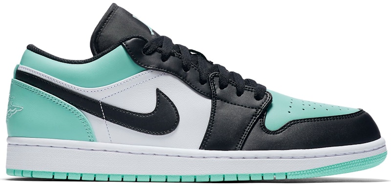 Jordan 1 Low Emerald Toe Men's - 553558-117