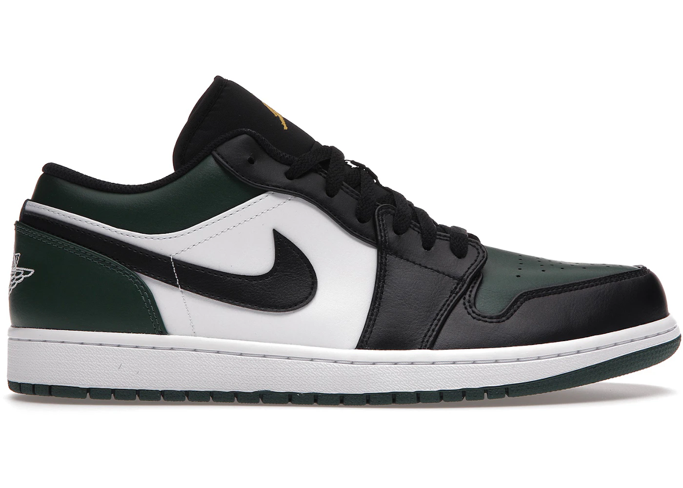 Jordan 1 Low Green Toe Men's - 553558-371