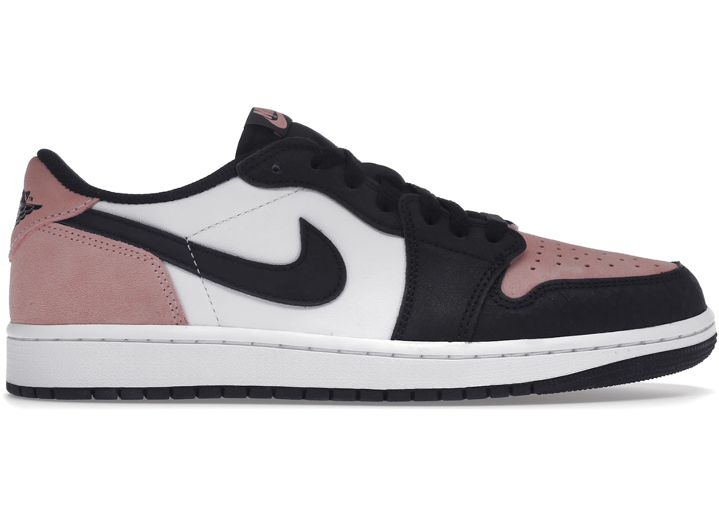 Jordan 1 Low OG Bleached Coral Men's - CZ0790-061