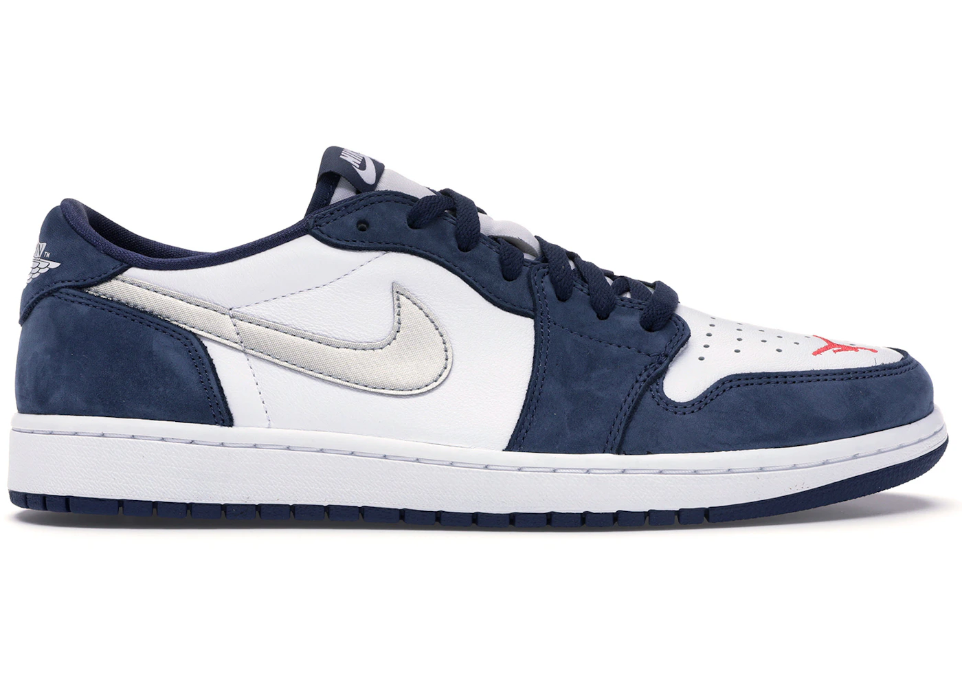 Jordan 1 Low SB Midnight Navy Men's - CJ7891-400