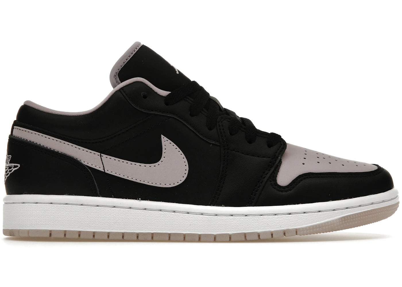 Jordan 1 Low SE Black Iced Lilac Men's - DV1309-051