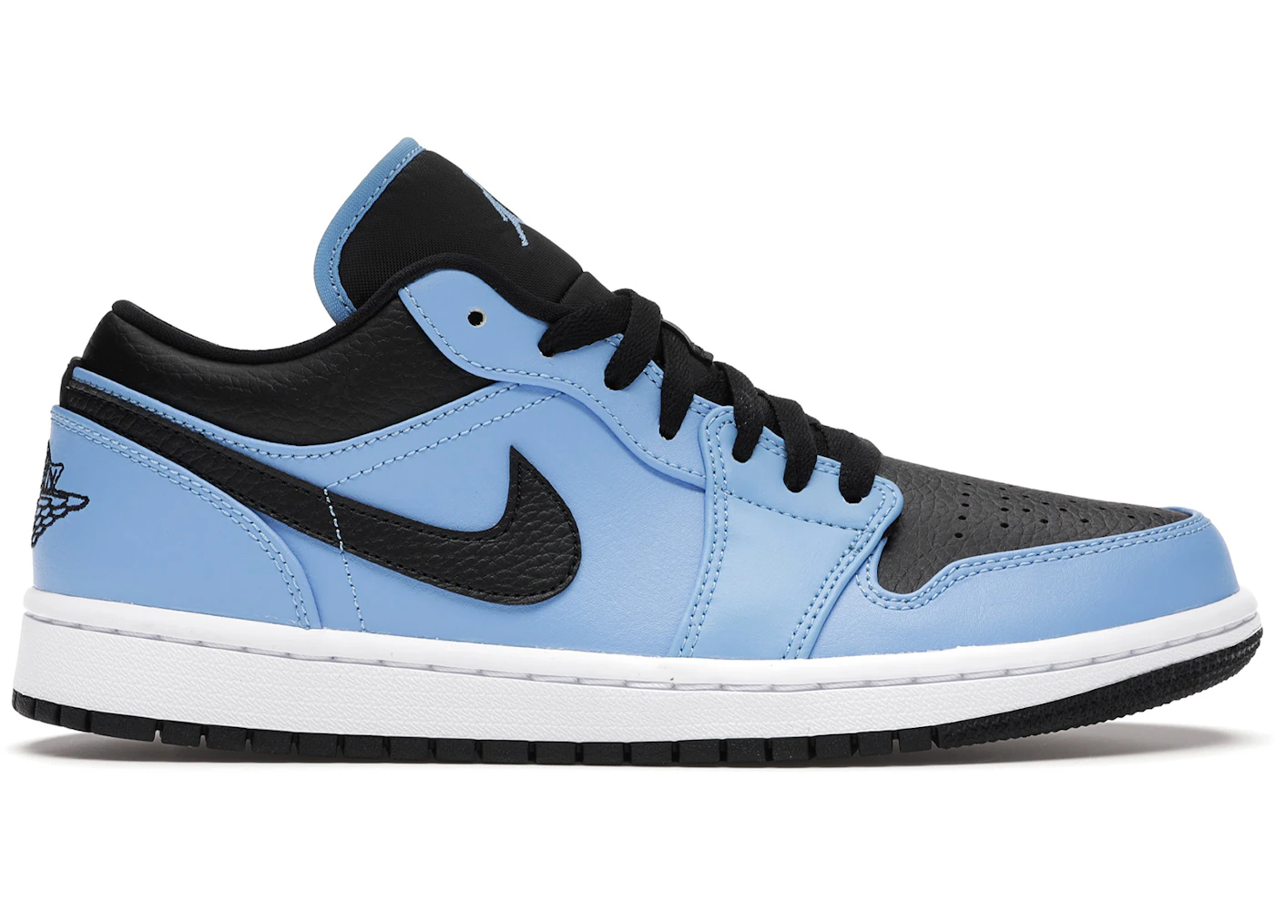 Jordan 1 Low University Blue Black Men's - 553558-403