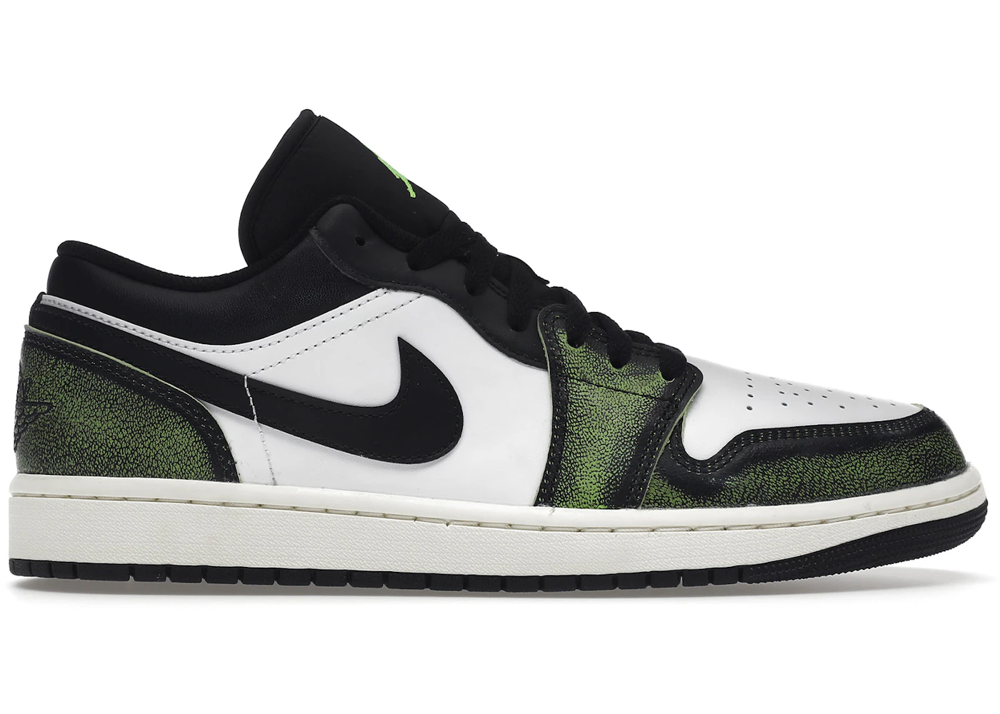 Jordan 1 Low Wear Away Electric Green Men's - DN3705-003
