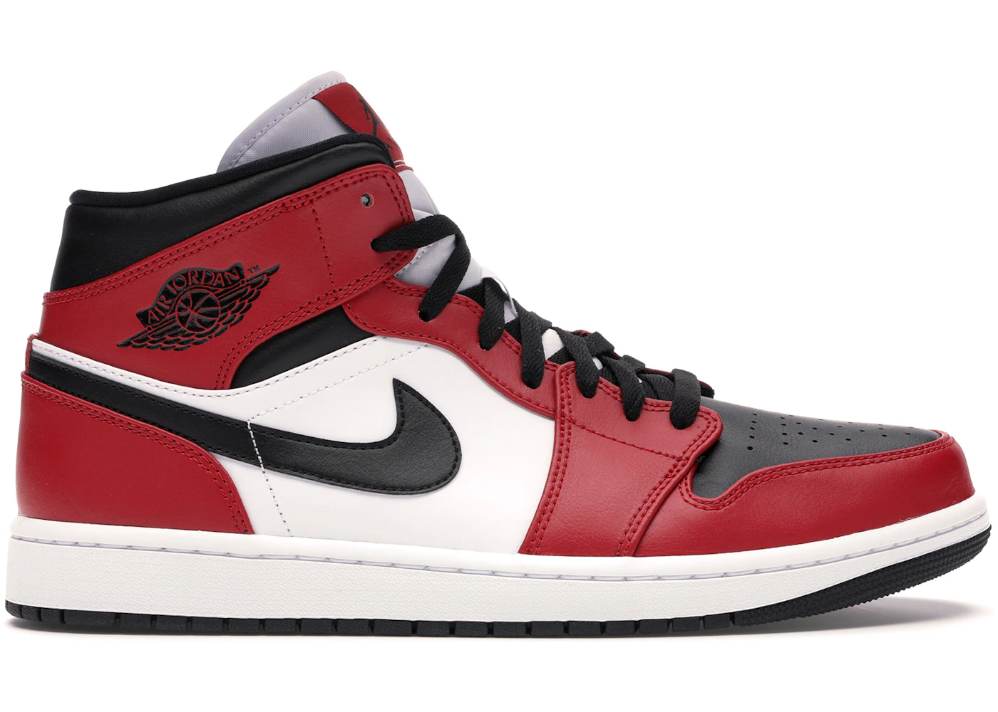 Jordan 1 Mid Chicago Toe Men's - 554724-069