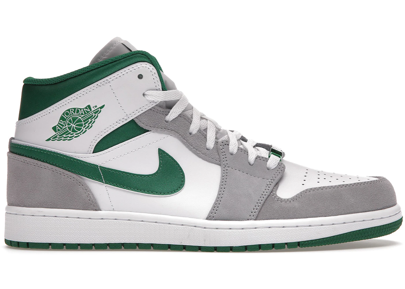 Jordan 1 Mid SE Grey Green Men's - DC7294-103