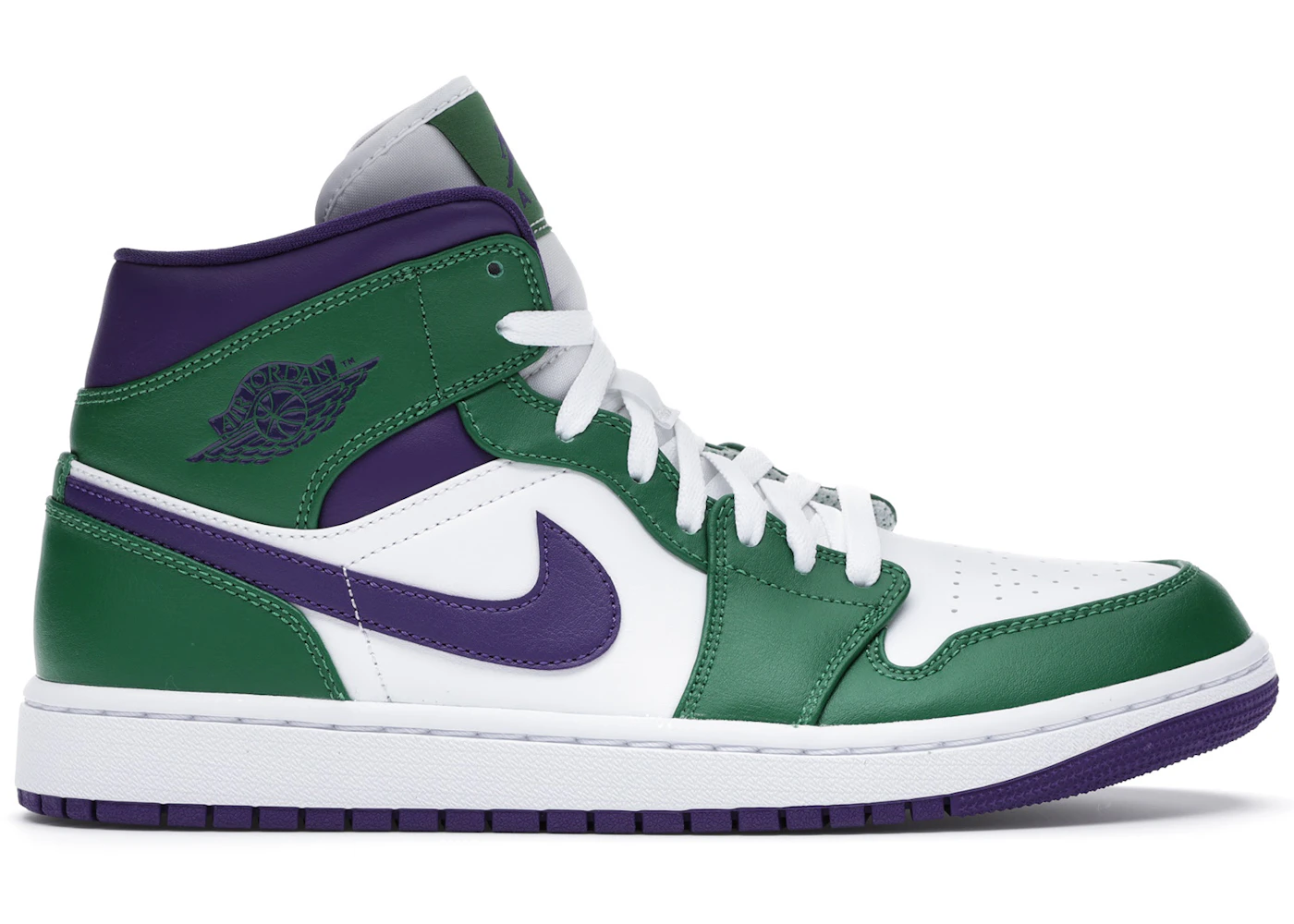 Jordan 1 Mid Incredible Hulk Men's - 554724-300