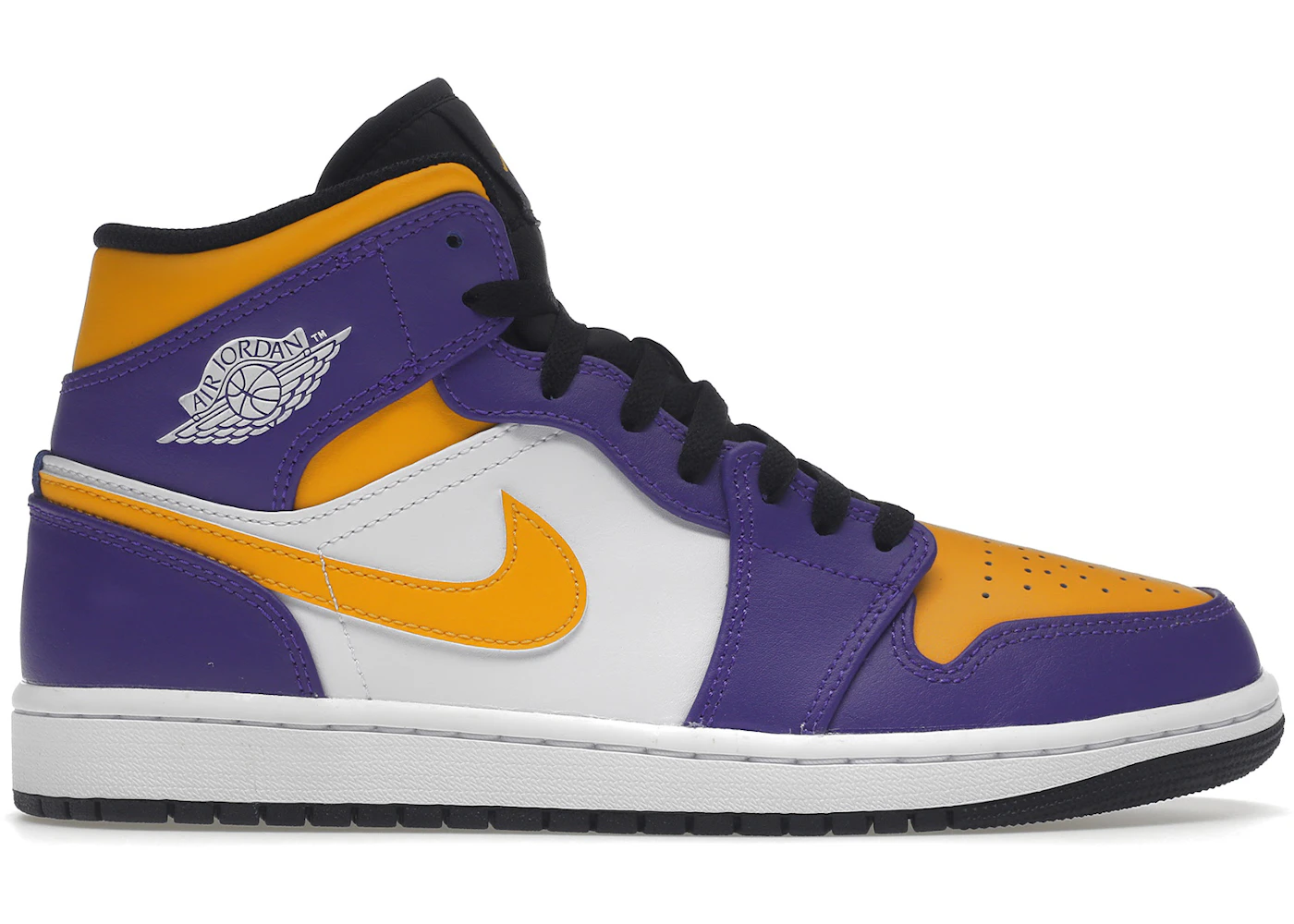 Jordan 1 Mid Lakers (2022) Men's - DQ8426-517