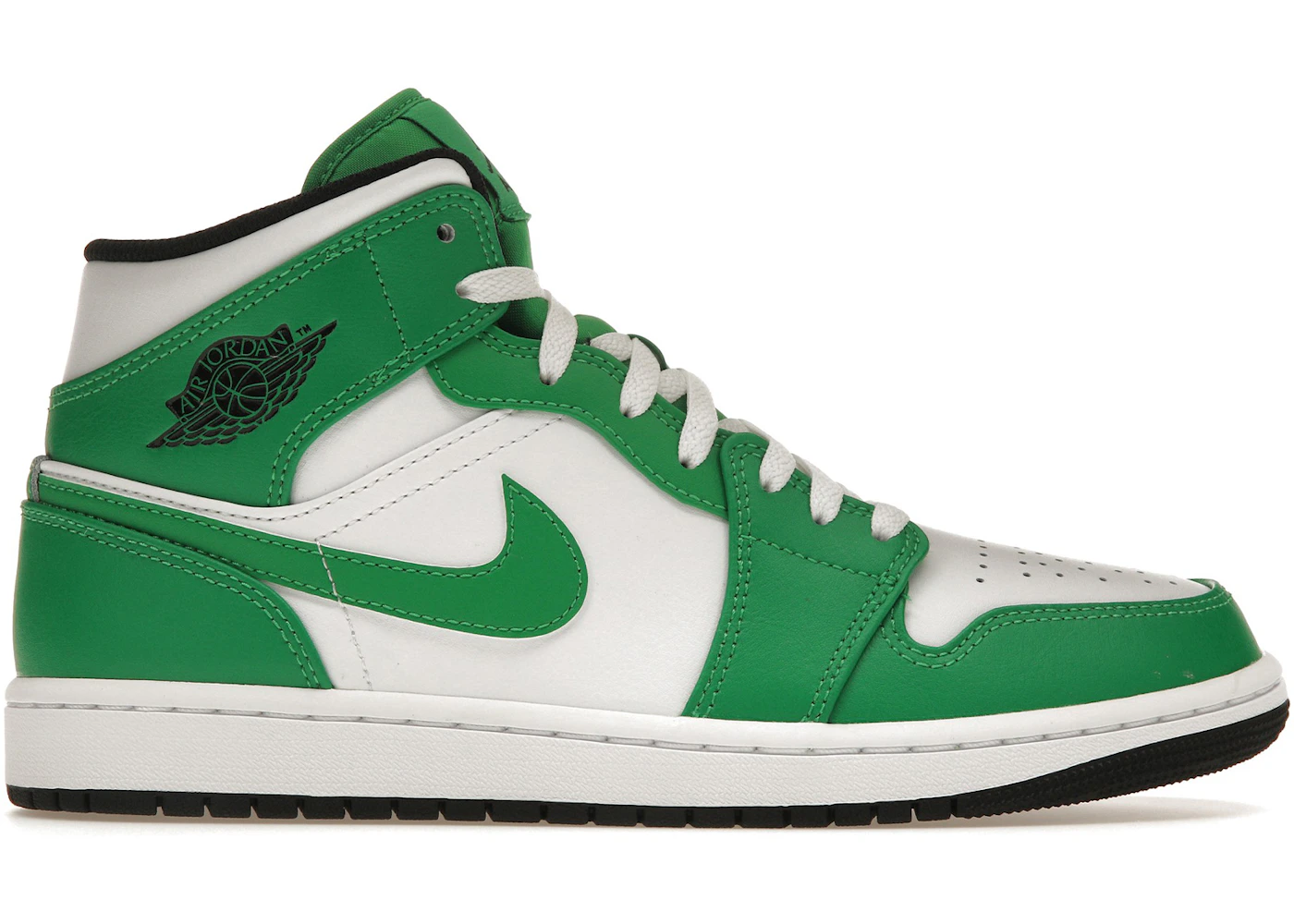Jordan 1 Mid Lucky Green Men's - DQ8426-301