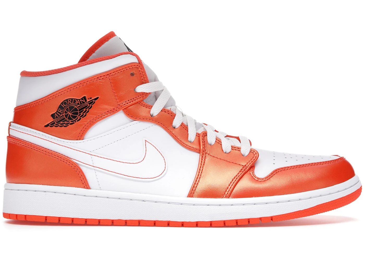 Jordan 1 Mid Metallic Orange Men's - DM3531-800