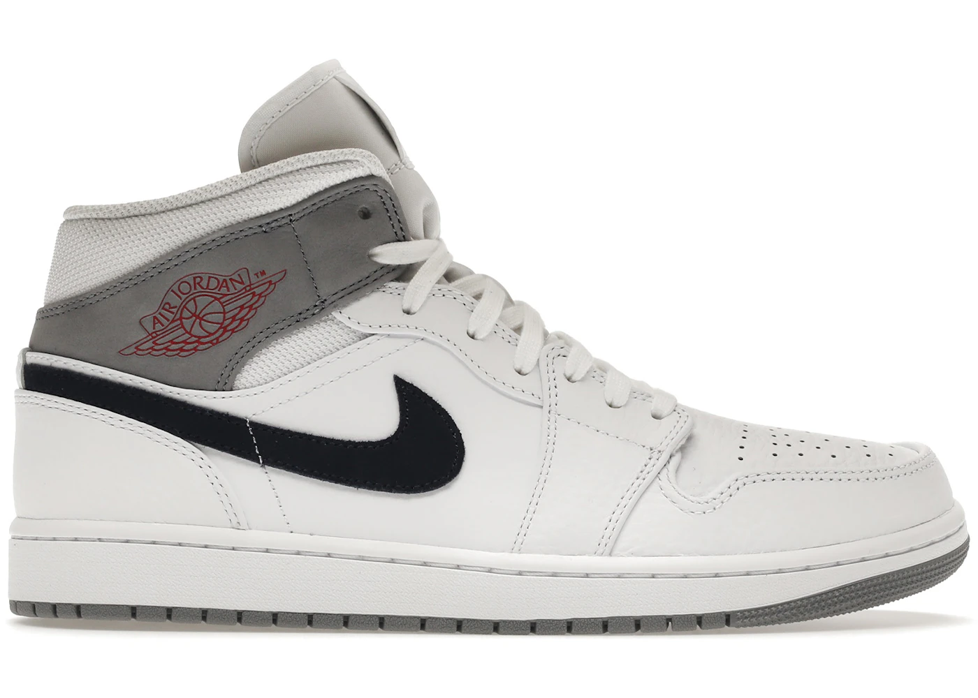 Jordan 1 Mid Paris White Men's - DR8038-100