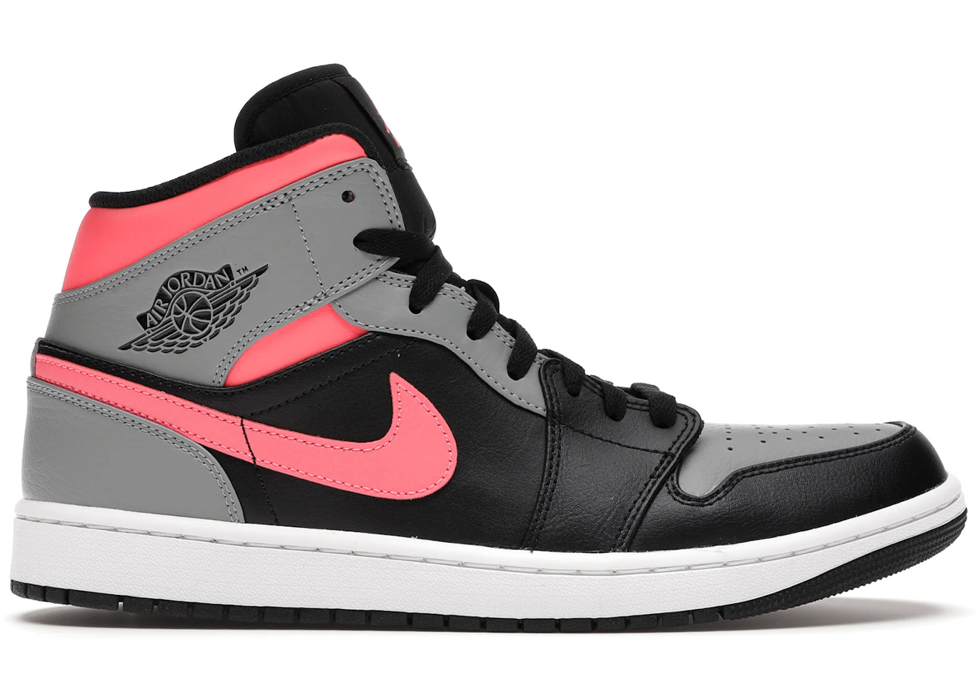Jordan 1 Mid Pink Shadow Men's - 554724-059