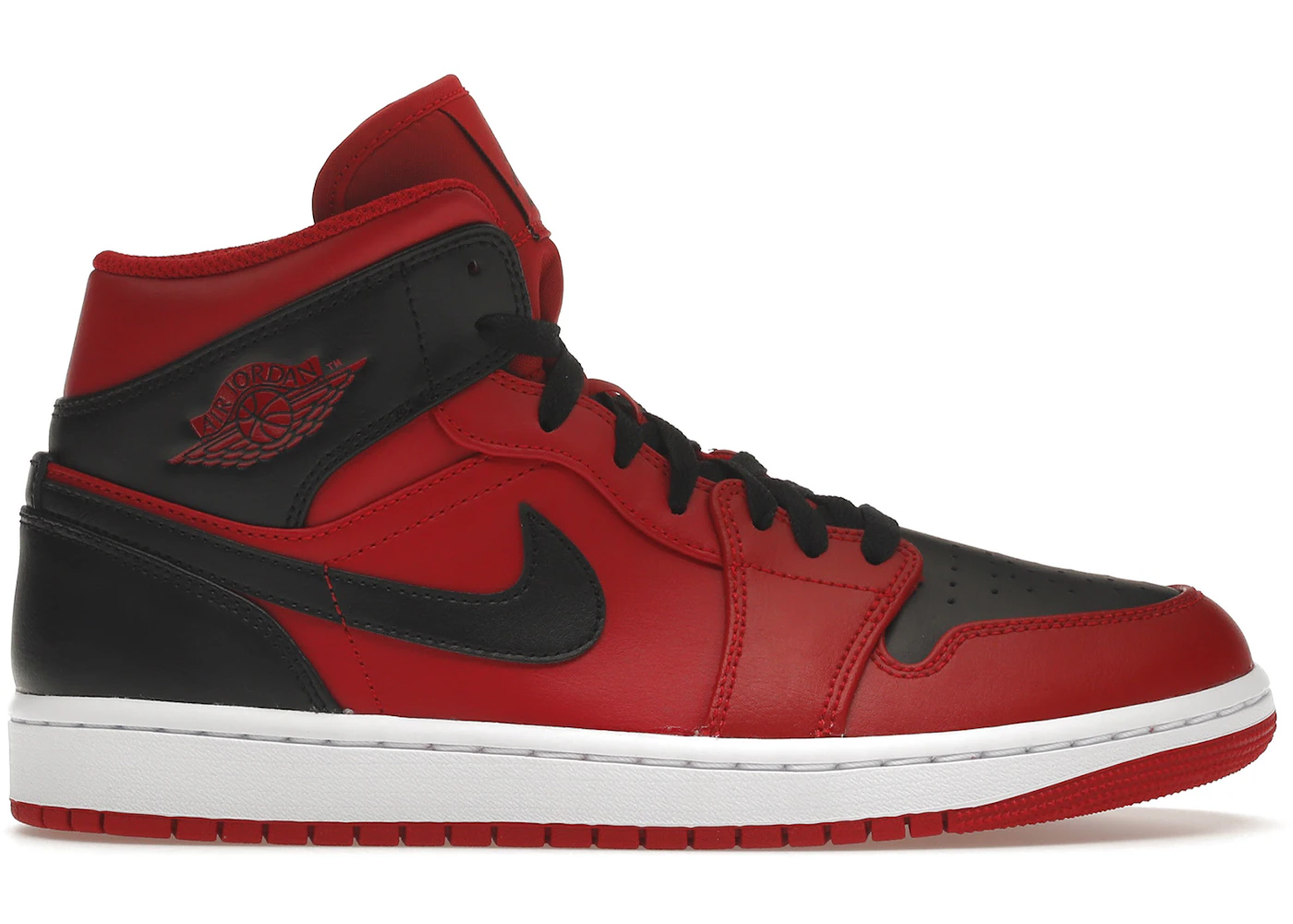 Jordan 1 Mid Reverse Bred (2021) Men's - 554724-660