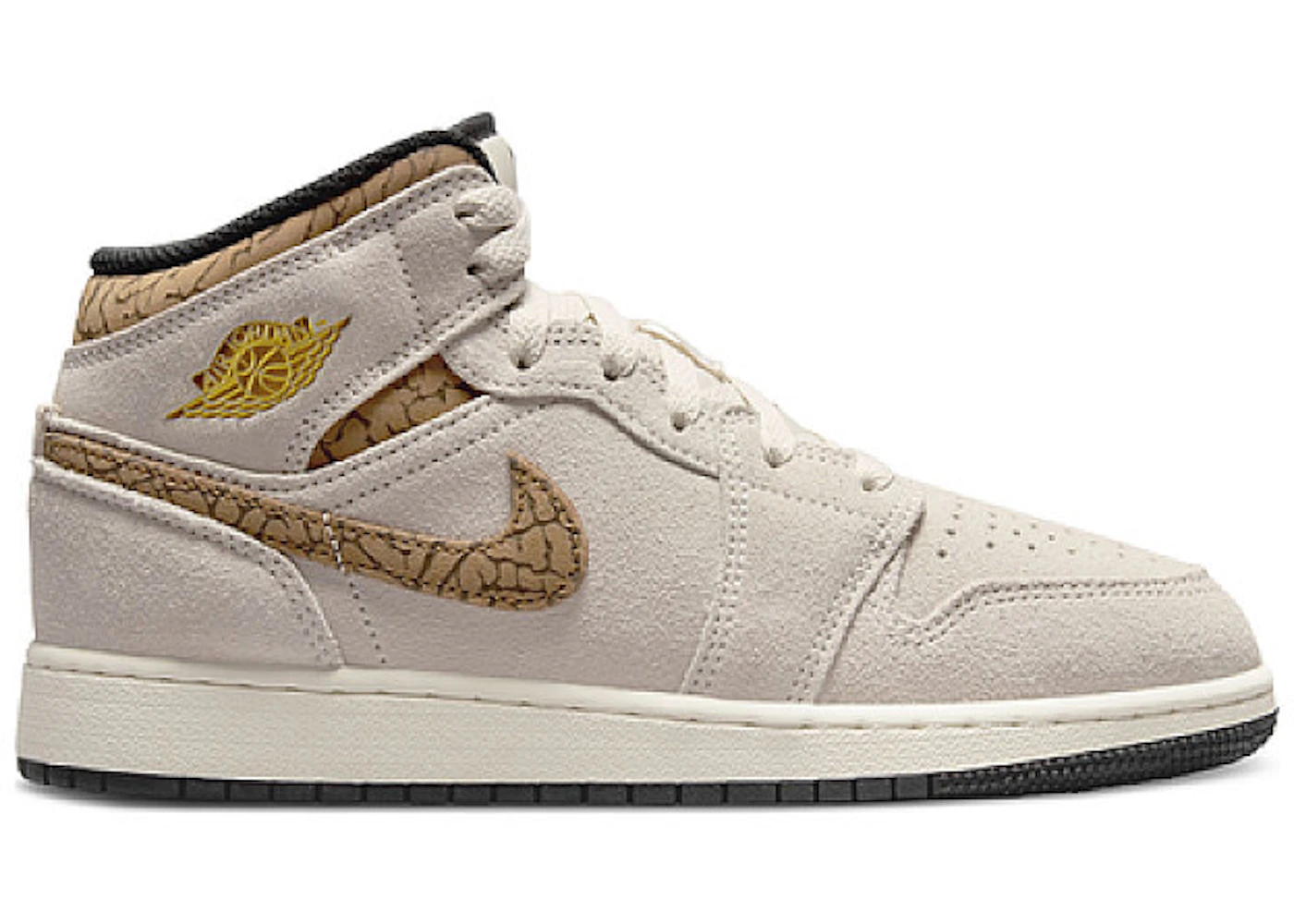 Jordan 1 Mid SE Brown Elephant Men's - DZ4129-102