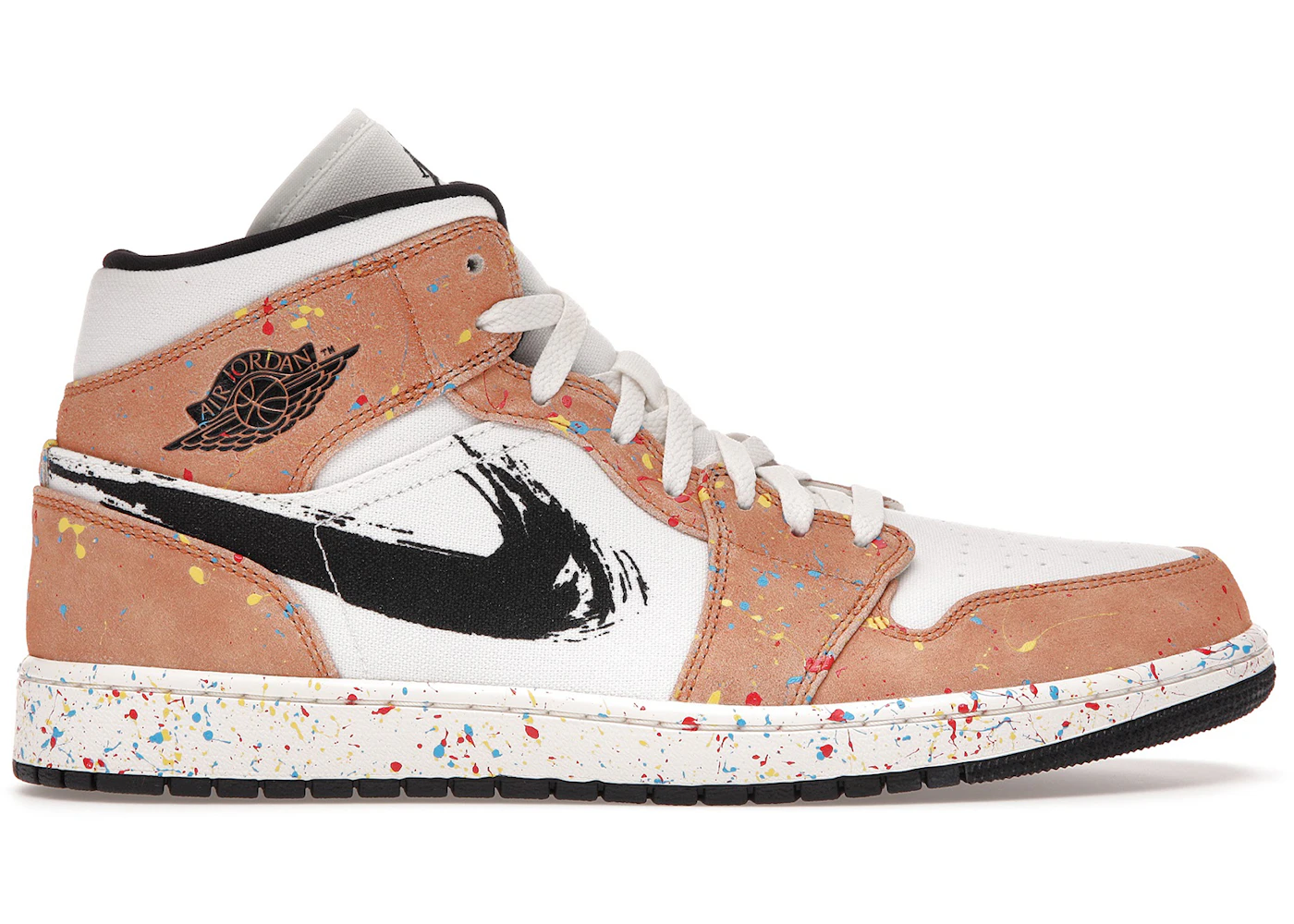 Jordan 1 Mid SE Brushstroke Men's - DA8005-100