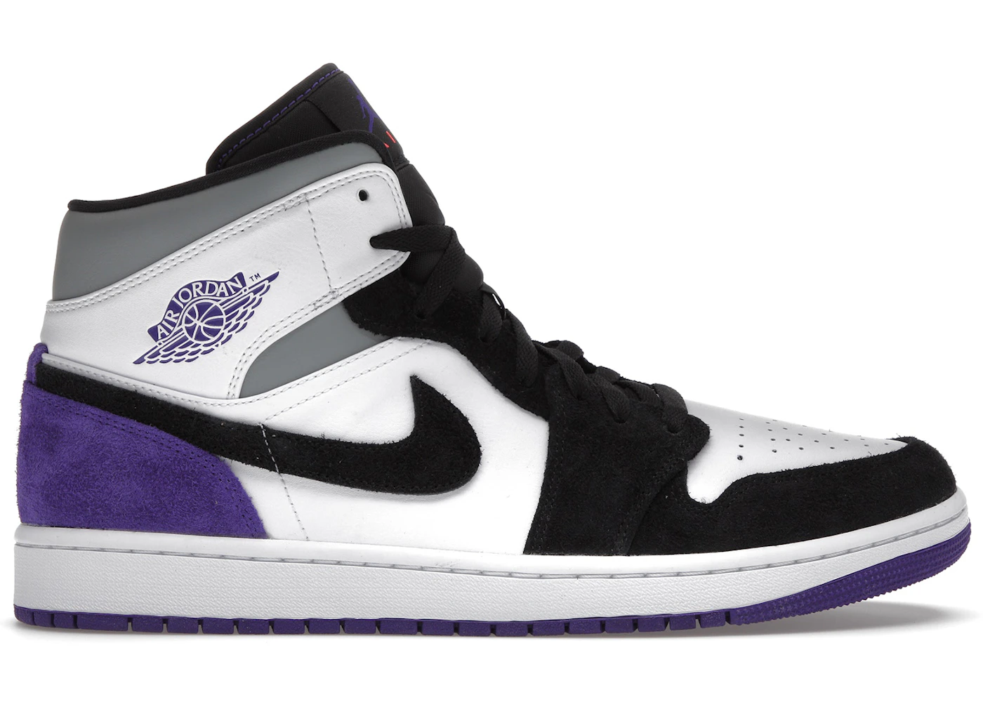 Jordan 1 Mid SE Purple Men's - 852542-105