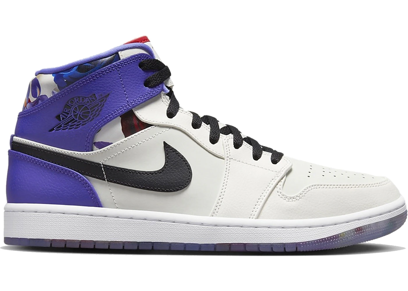 Jordan 1 Mid SE Valentine's Day Flowers Men's - FD4330-101