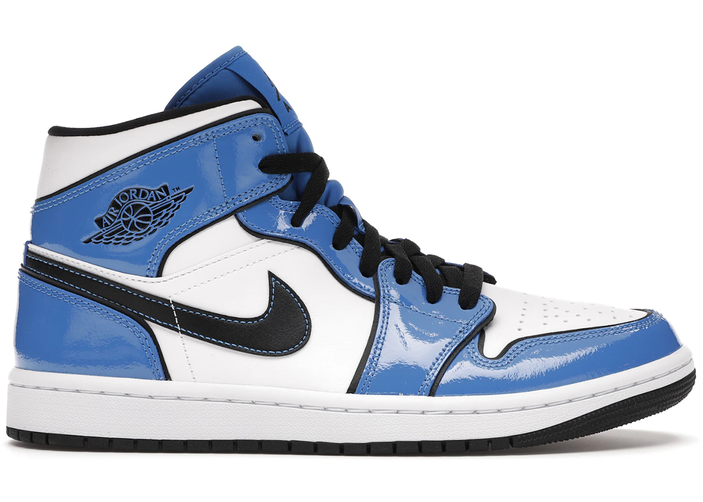 Jordan 1 Mid Signal Blue Men's - DD6834-402