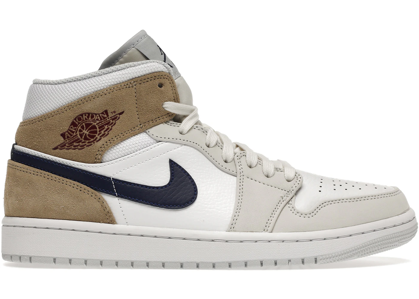 Jordan 1 Mid Tan Suede Men's - DO6726-100