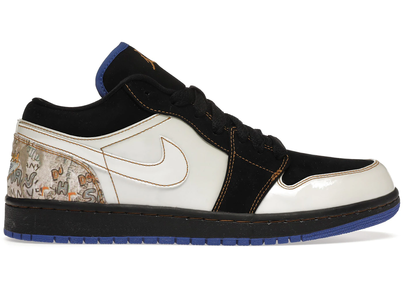 Jordan 1 Phat Low Black Metallic Men's - 338145-001