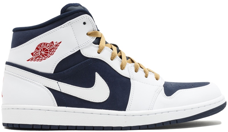 Jordan 1 Phat Mid Olympic (2012) Men's - 364770-400
