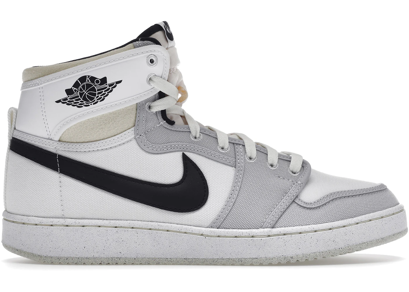 Jordan 1 Retro AJKO White Black Grey Fog Men's - DO5047-100