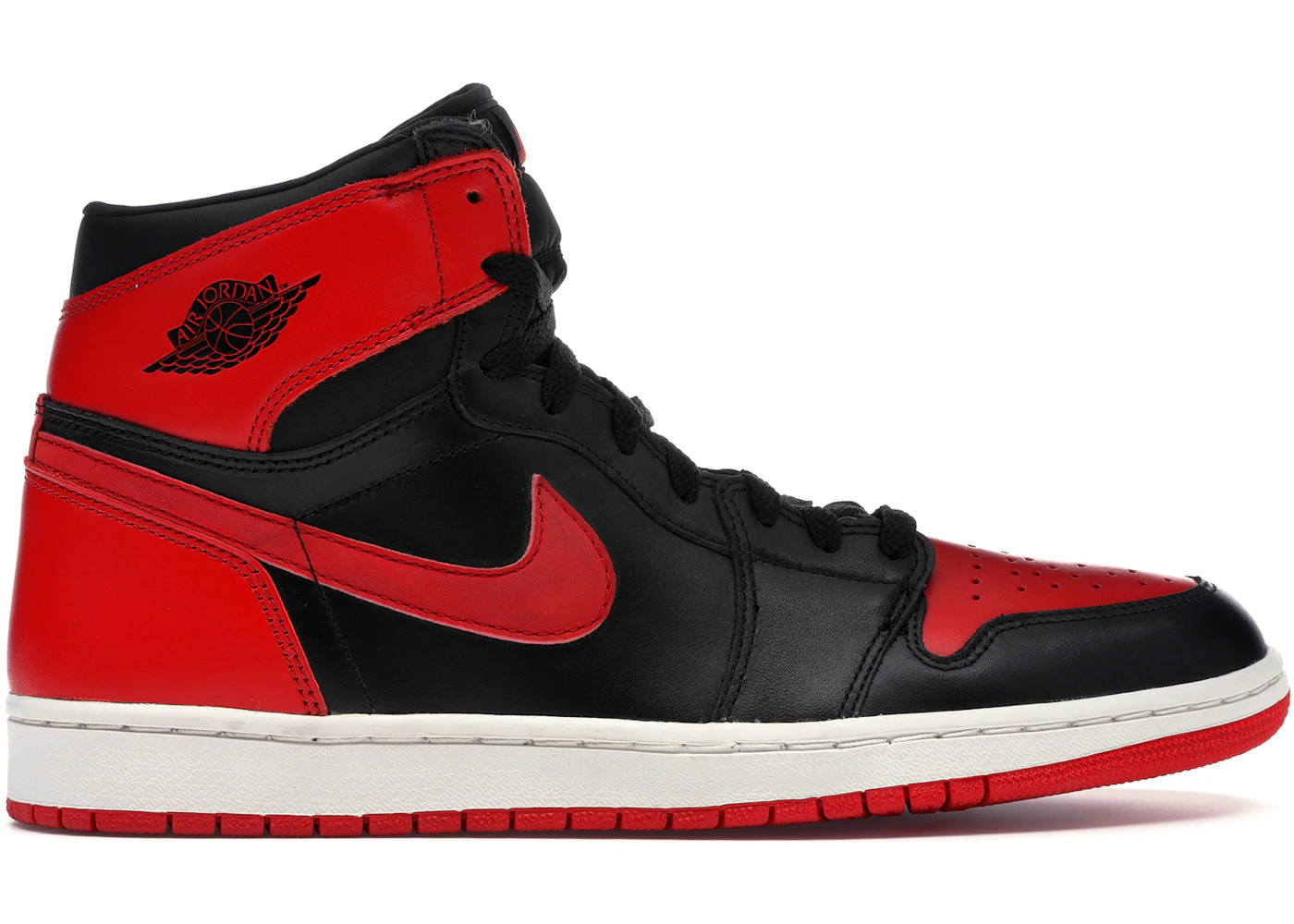 Jordan 1 Retro Bred (2001) Men's - 136066-061