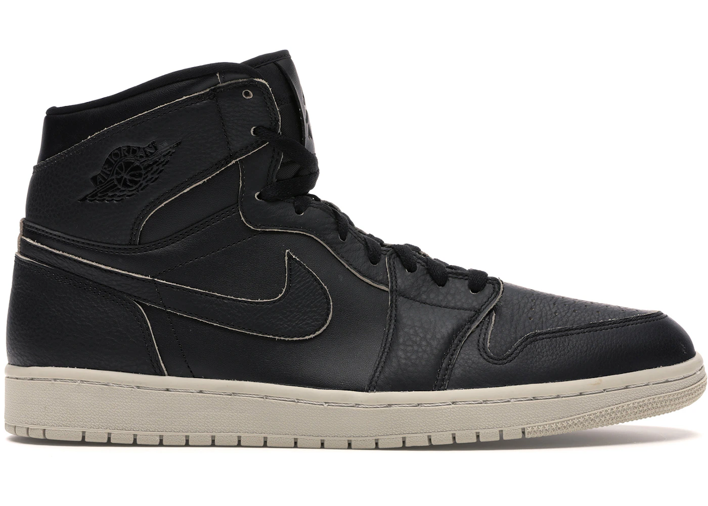 Jordan 1 Retro High Black Desert Sand Men's - AA3993-021