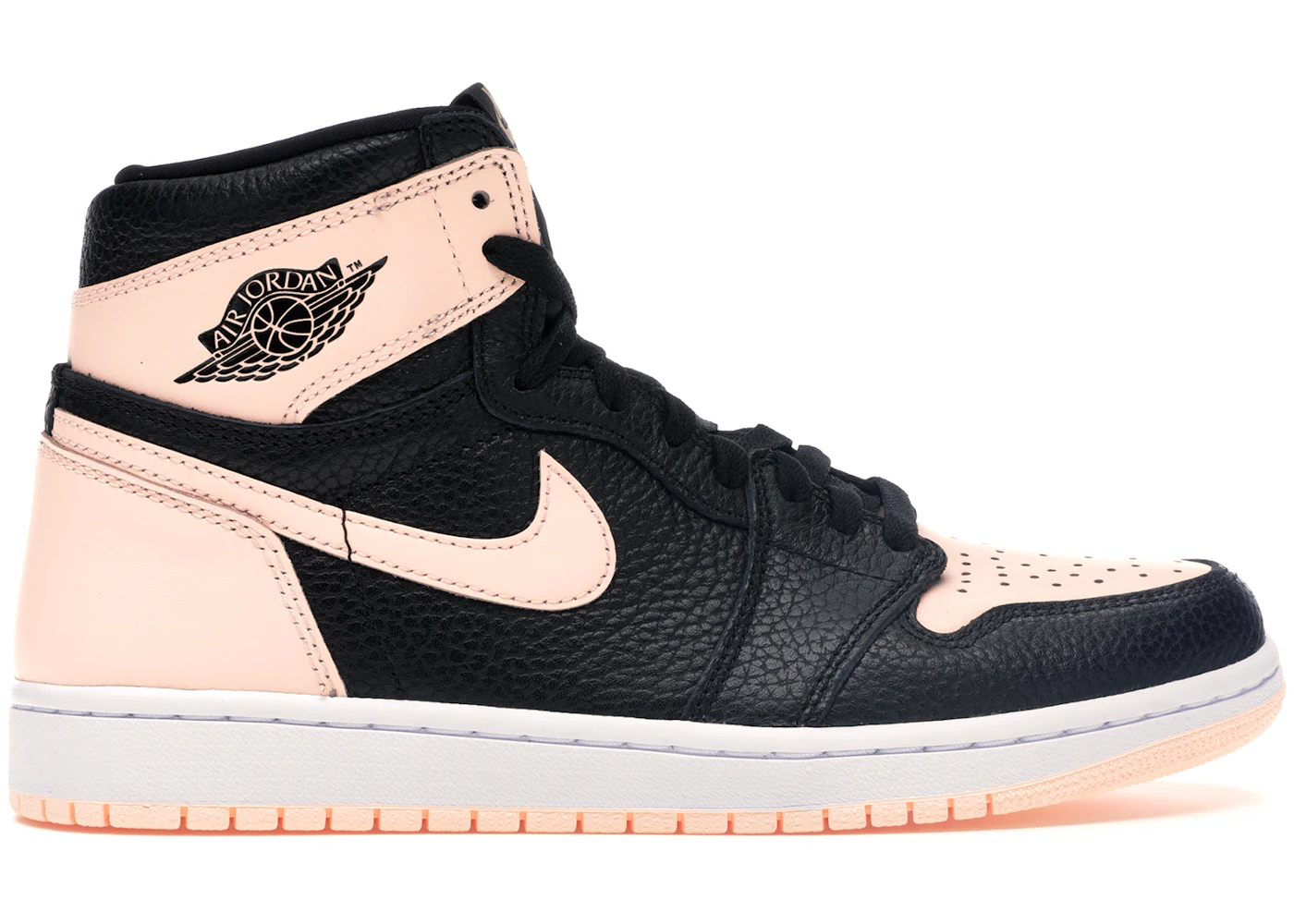 Jordan 1 Retro High Black Crimson Tint Men's - 555088-081