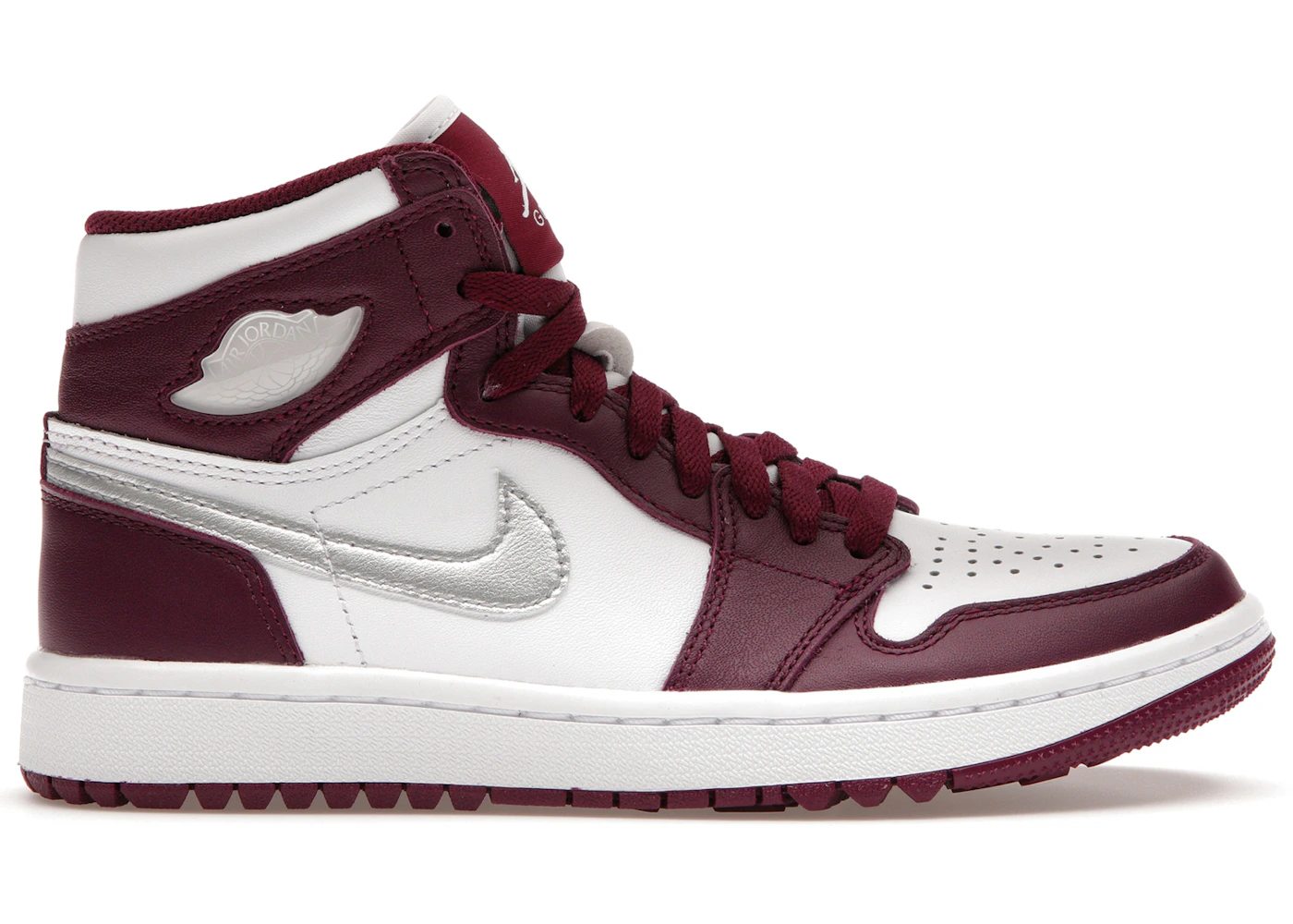 Jordan 1 Retro High Golf Bordeaux Men's - DQ0660-103