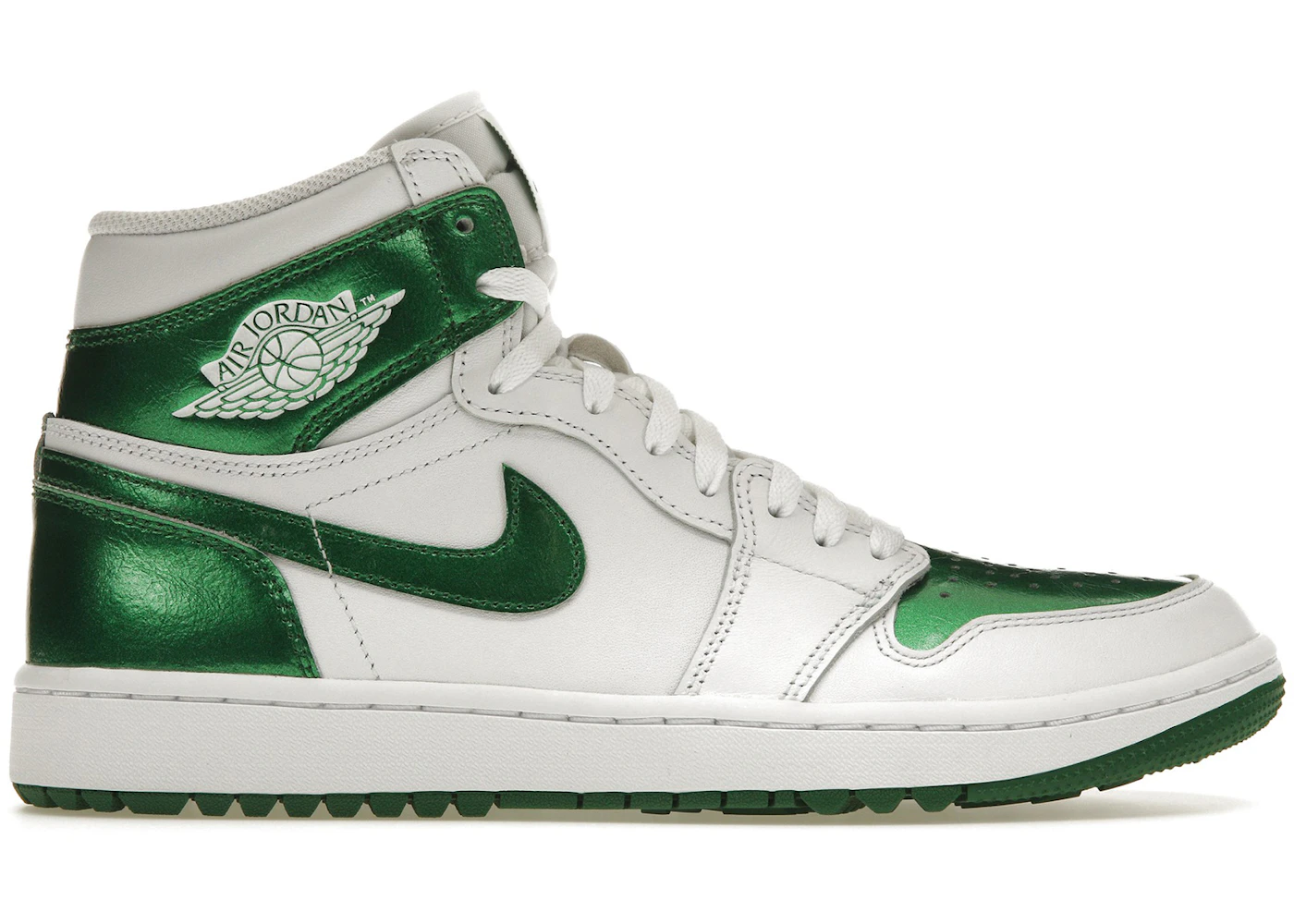 Jordan 1 Retro High Golf Metallic Green Men's - DQ0660-130