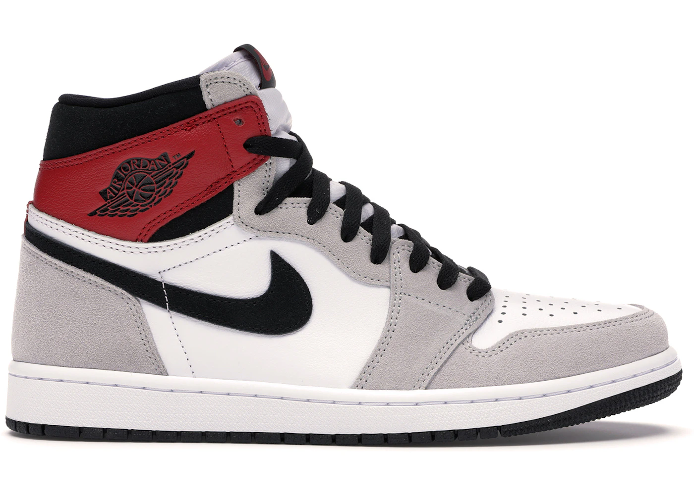 Jordan 1 Retro High Light Smoke Grey Men's - 555088-126