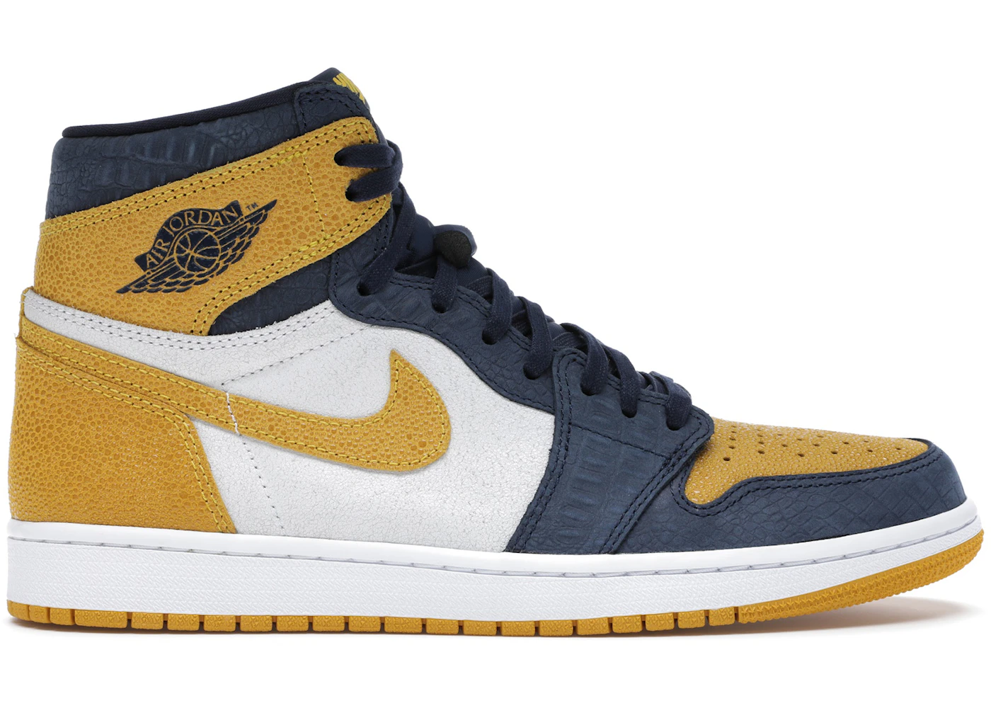 Jordan 1 Retro High Michigan PE Men's - 951258 MNJDLS 168