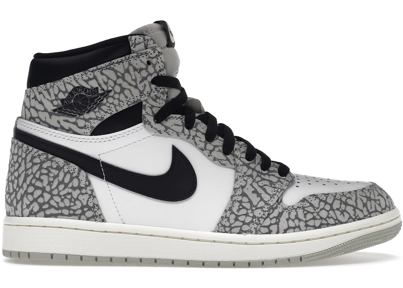 Jordan 1 Retro High OG White Cement Men's - DZ5485-052