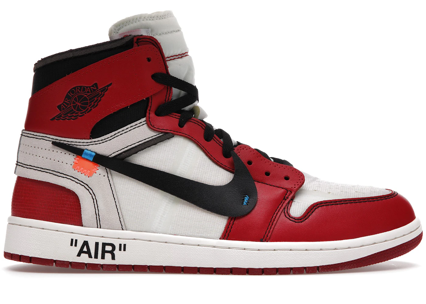 Jordan 1 Retro High Off-White Chicago Men's - AA3834-101
