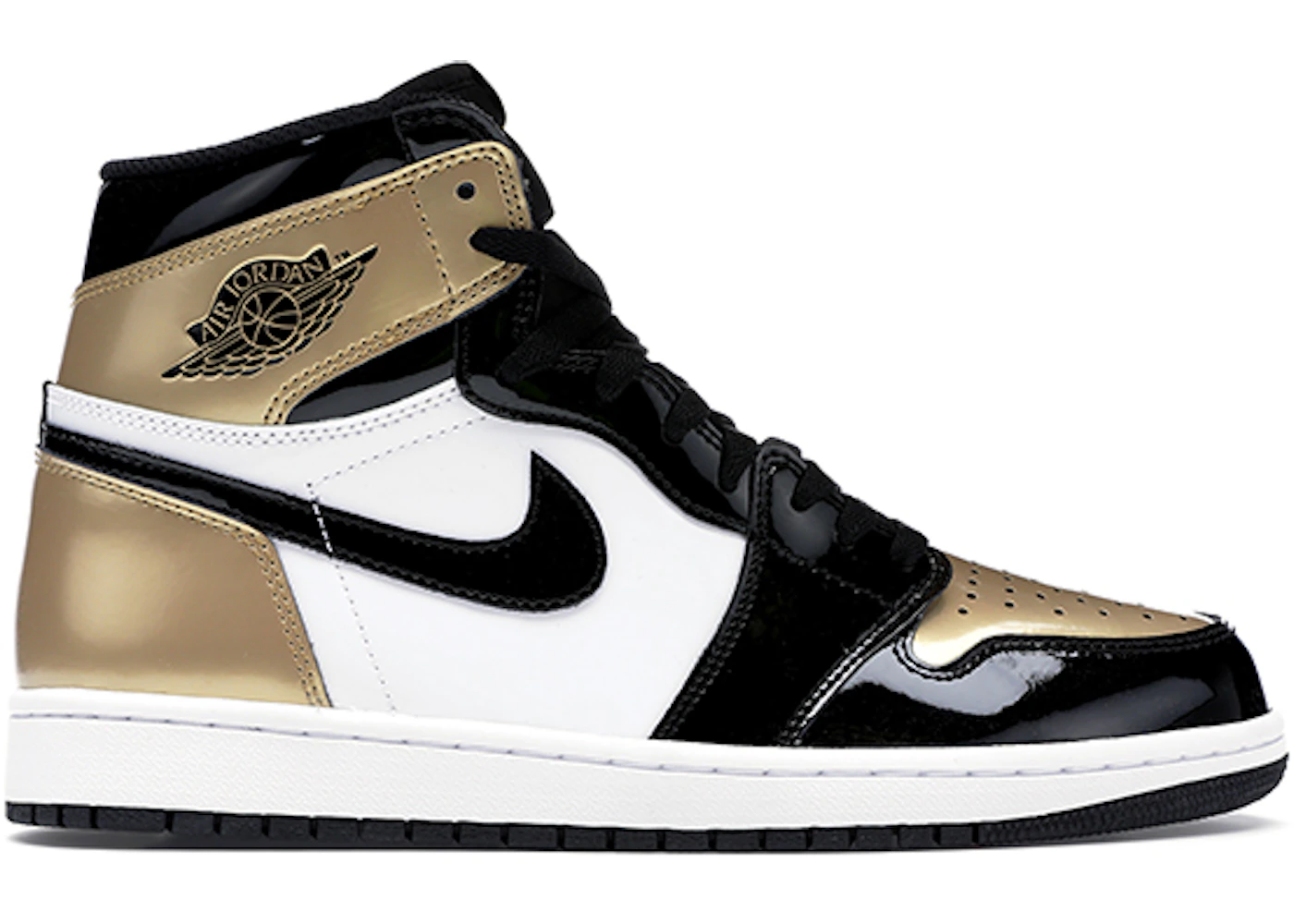Jordan 1 Retro High NRG Patent Gold Toe Men's - 861428-007
