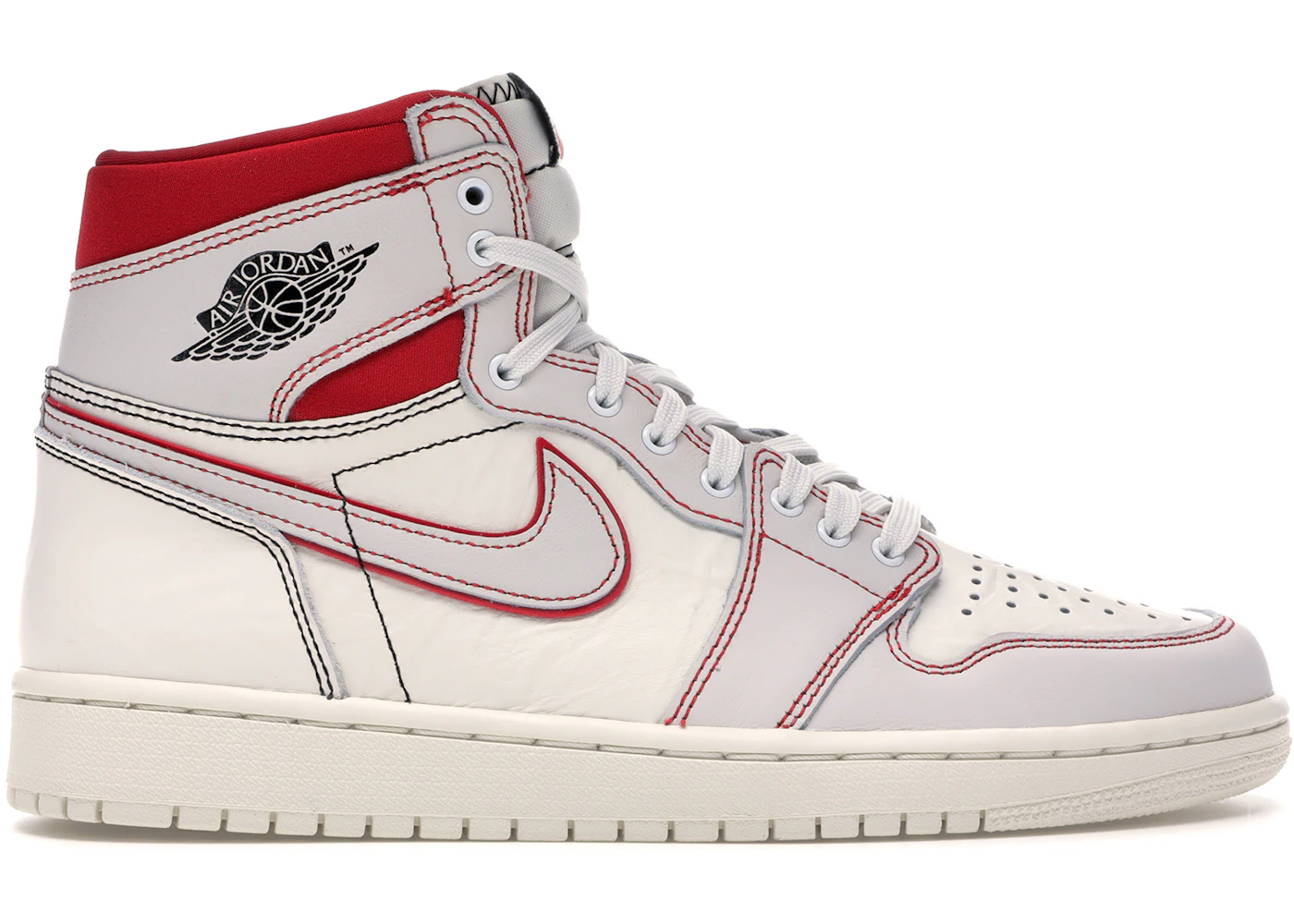 Jordan 1 Retro High Phantom Gym Red Men's - 555088-160