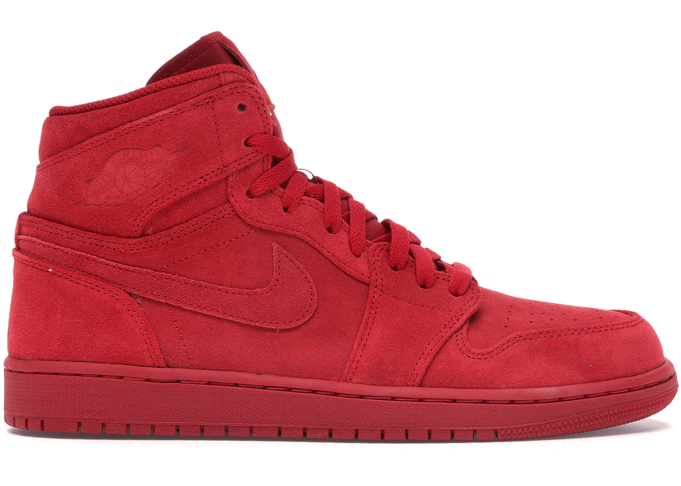 Jordan 1 Retro Red Suede Men's - 332550-603
