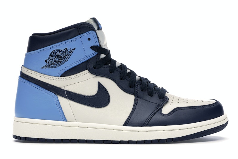 Jordan 1 Retro High Obsidian Men's - 555088-140