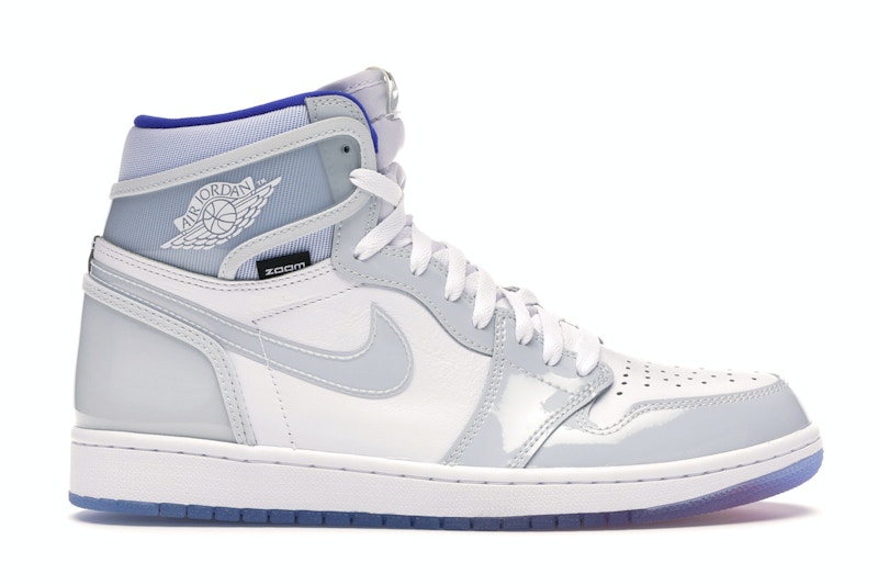 Jordan 1 Retro High Zoom White Racer Blue Men's - CK6637-104