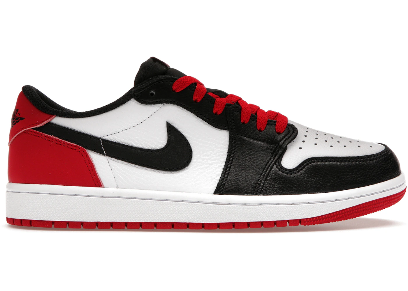 Jordan 1 Retro Low OG Black Toe (2023) Men's - CZ0790-106